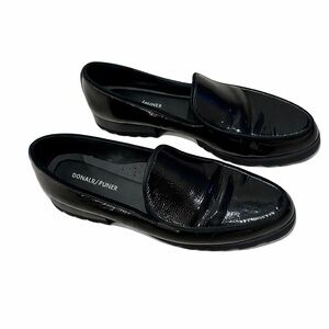 Donald Pliner Patent Platform Loafer 8.5
